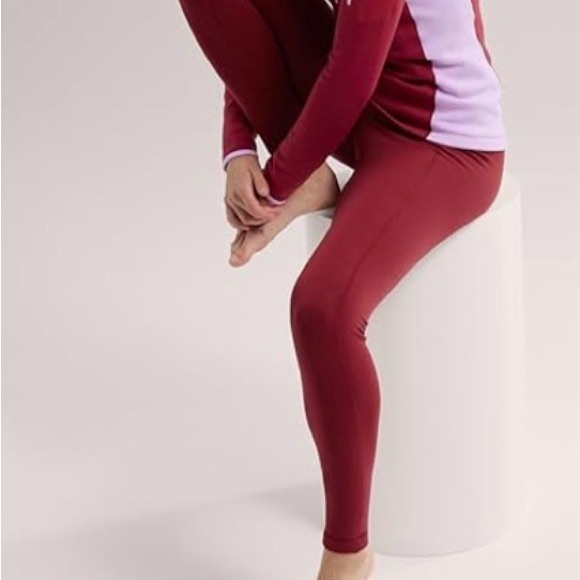Arc’teryx heavyweight rho leggings women bordeaux - Picture 5 of 9